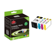 Tinteiro Reciclado p/ HP Officejet Pro 6950/6962/6960/6961/6963/6964/6965/6966/6968/6970/6971/6974/6976/6978/6979 (T6M15A) Nº903XL/907XXL - Pack (Alta Capacidade)